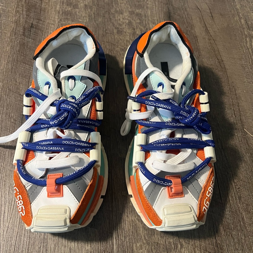 Dolce & Gabbana Multicolor Athletic Sneakers